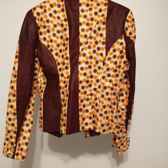 African Print Blazer - Picture 2 of 2
